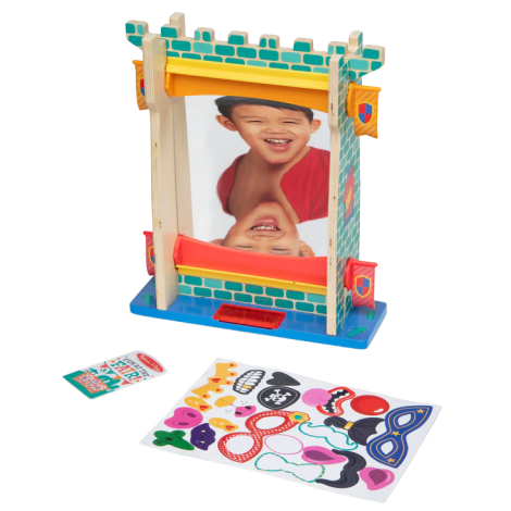 Set de joaca din lemn Oglinda Buclucasa - colectia Distractie la targ - imagine 11